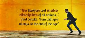 Go make disciples of all nations thO8B4G764